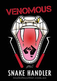 Venomous snake handler logo