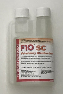 F10 Veterinary Grade Disenfectant: 200ml
